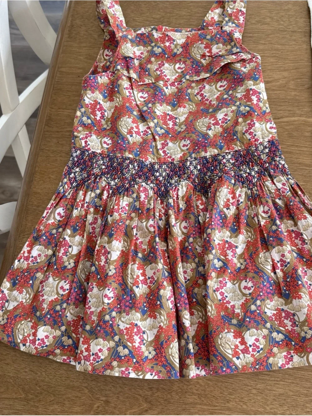 Carmelbaby&child Elegant Floral Carmel Baby Dress Size 3 Boutique